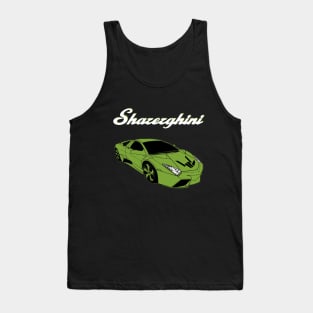 Sharerghini Green Tank Top